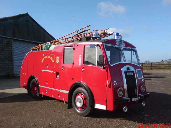 Derbyshire Fire Service Dennis F8
