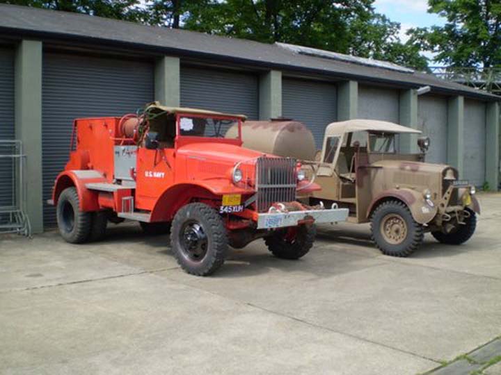 Photo of Fordson and International crashtender