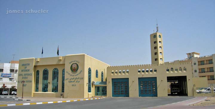 Dubai Civil Defence Fire station 