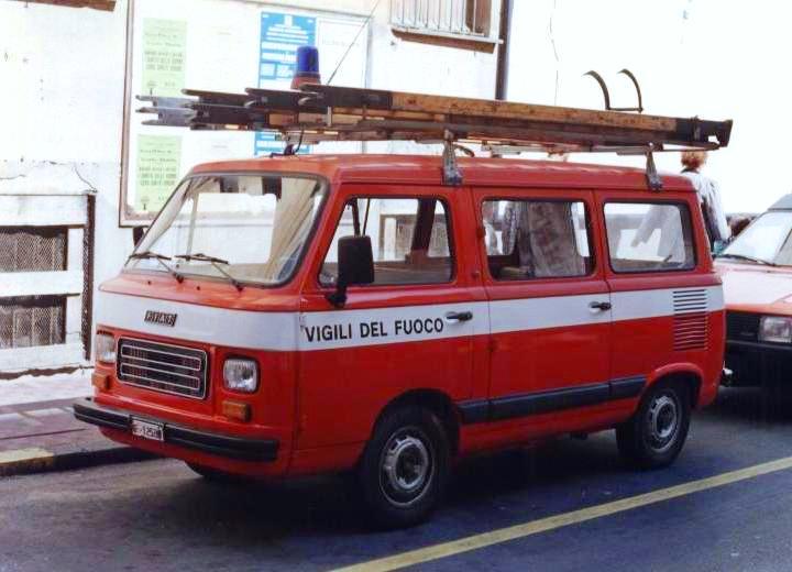 Vigili del Fuoco Ventimiglia  Italy Fiat