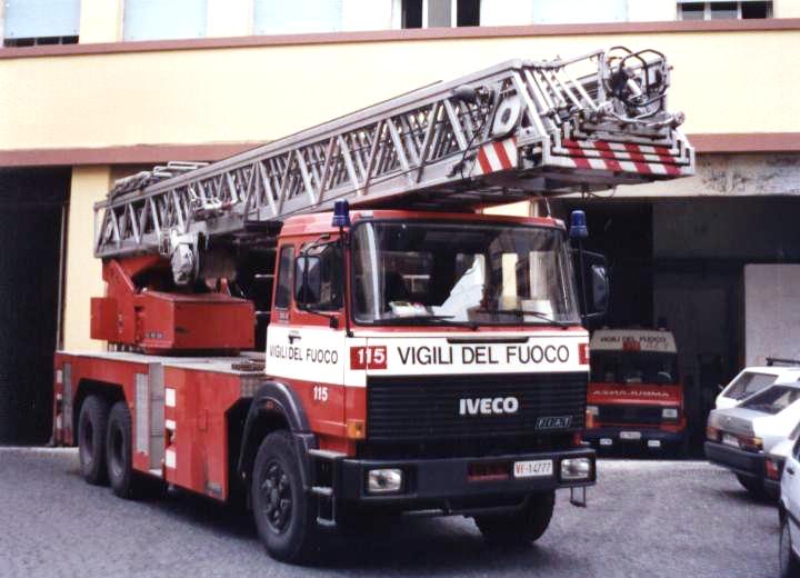 Vigili del Fuoco Rome Italy Iveco Fiat TK