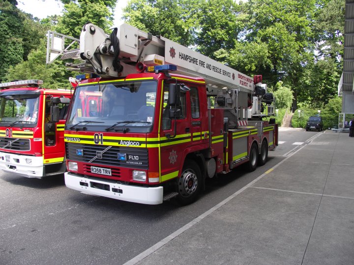 Basingstoke Bronto on display
