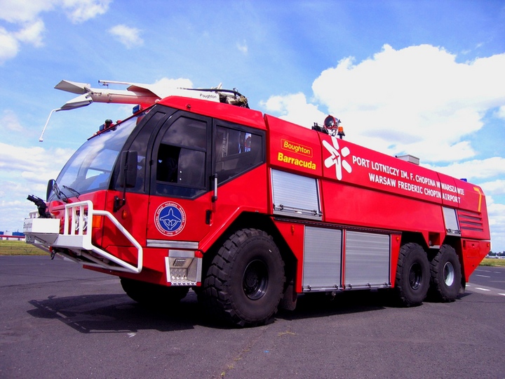 Warsaw Airport Fire service Reynolds Boughton
