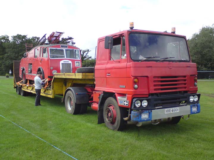 A Dennis F12 on transport