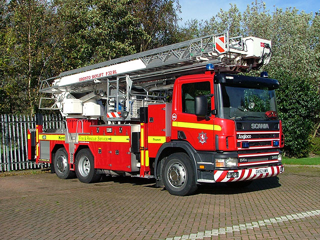 Scania P114G-340 ALP Kent Fire Brigade