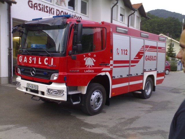 Mercedes Benz Atego 1629 AF 4X4 Gasilci Lasko