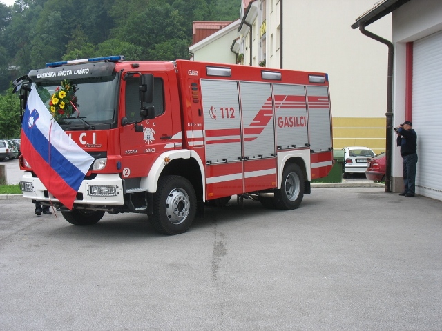 MB Atego 1629 AF 4X4 Gasilci Lasko Slovenia