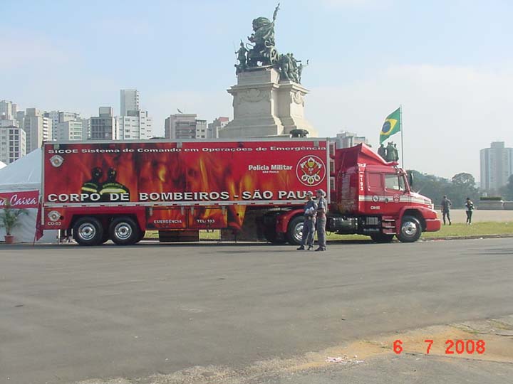 Bombeiros São Paulo Brazil Incident Command 
