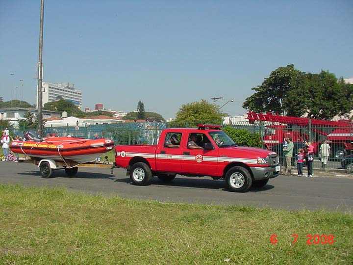 Bombeiros São Paulo Brazil Ford Ranger Rescue