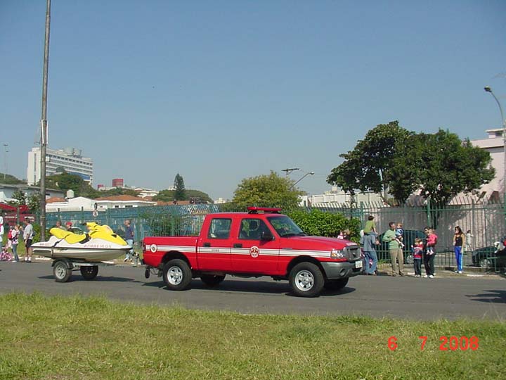Bombeiros São Paulo Brazil Ford Ranger pickup