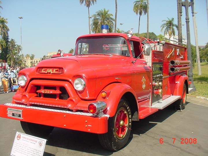 Bombeiros São Paulo Brazil 1957 GMC