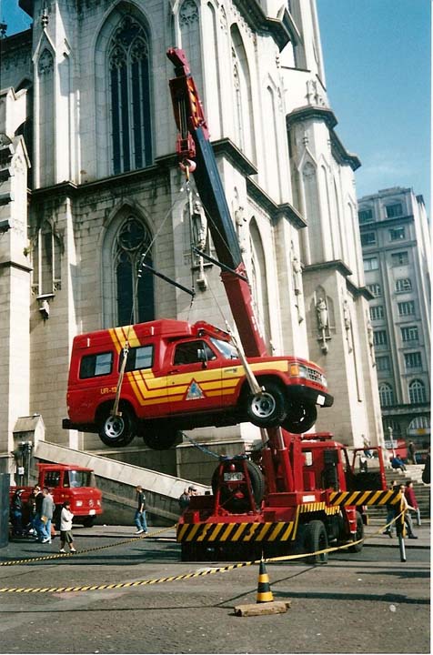 Bombeiros São Paulo Brazil Winch truck 