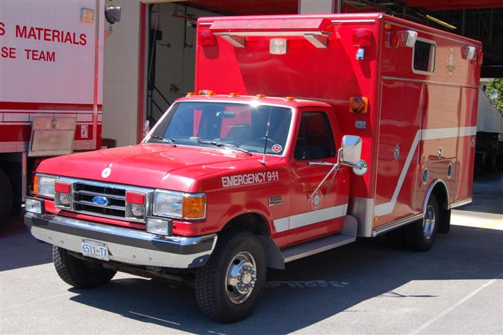 Vancouver Fire Rescue Service Ambulance 10