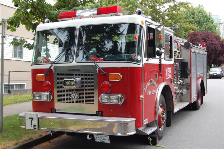 Vancouver Fire Rescue Service Engine 7 Old