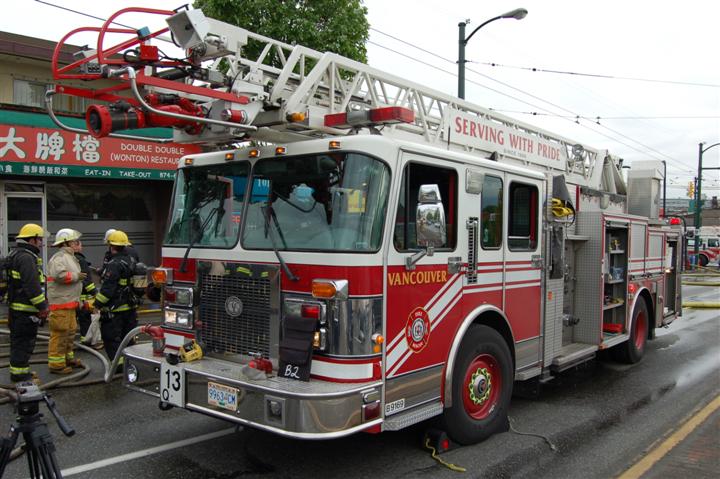 Vancouver Fire Rescue Service Quint 13