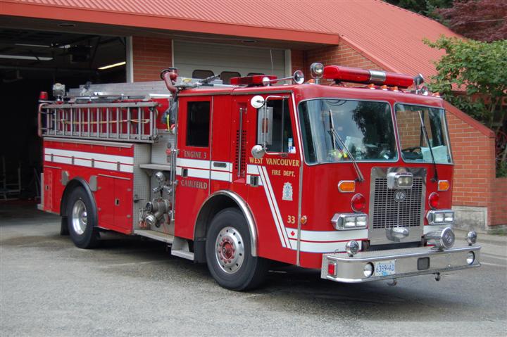 West Vancouver Fire Rescue Engine 3