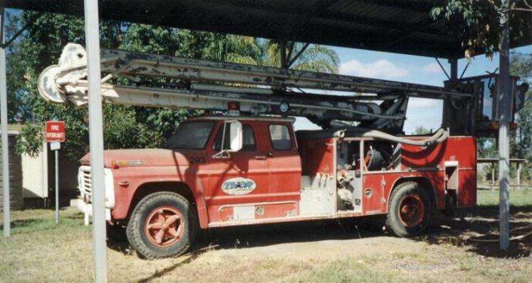 Ford F750 Platform Monitor Qld Fire Service