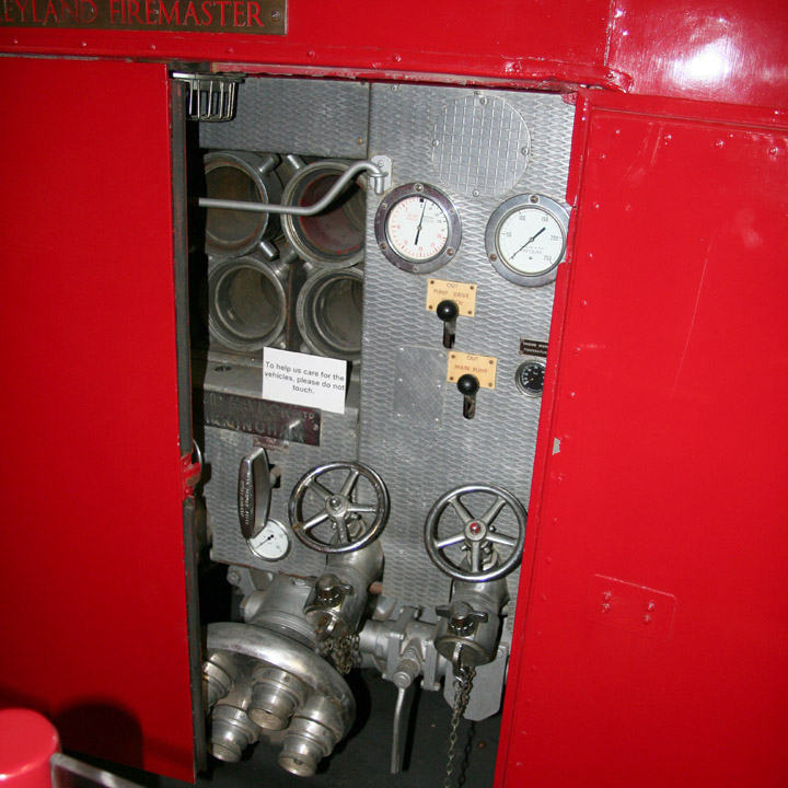 Detail of Leyland Firemaster YGG209