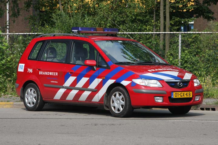 Brandweer Leiderdorp Mazda Premacy 1.8i 