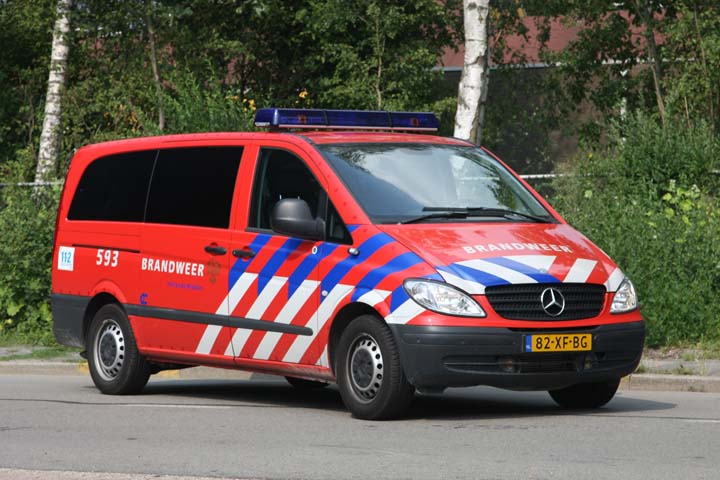 Regional Fire brigade Hollands-Midden Mercedes