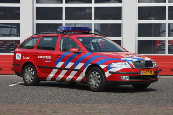 Brandweer Voorschoten Skoda Octavia Combi
