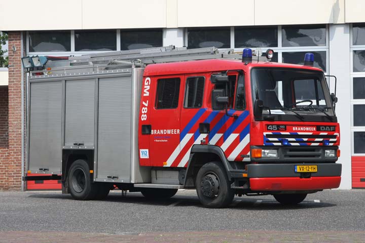 Brandweer Voorschoten DAF Emergency Tender