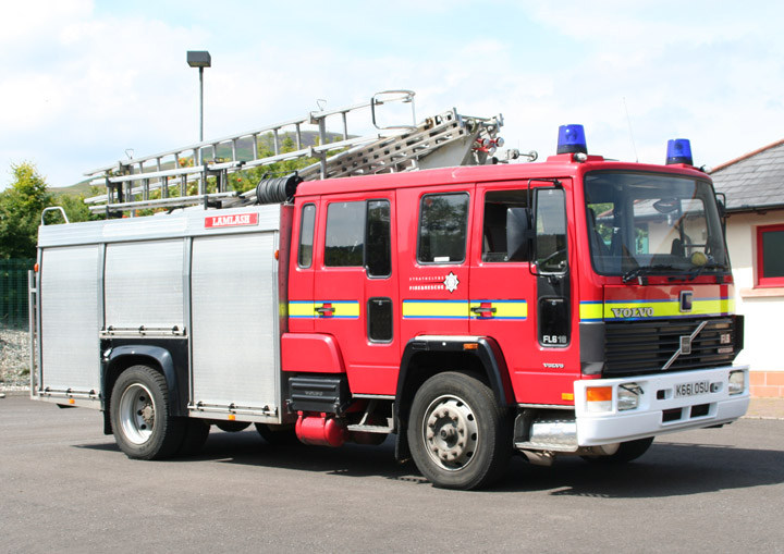 Volvo FL6 appliance at Lamlash, Isle of Arran