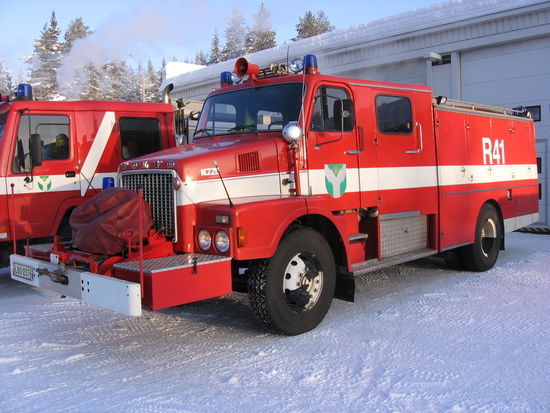 Rovaniemi old Rescue Truck