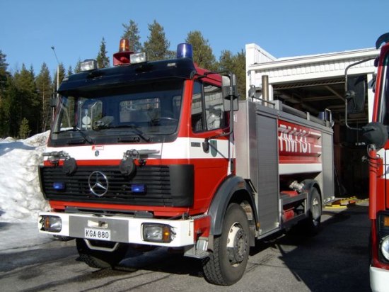 Rovaniemi Mercedes Watertanker