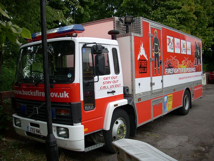 Buckinghamshire Firefighter Experience vehicle