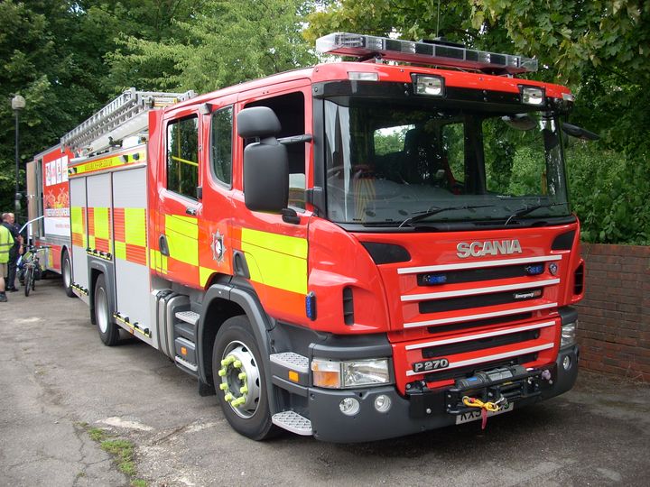 Buckinghamshire Scania rescue pump