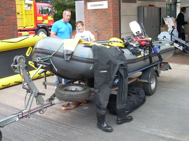 Buckinghamshire rescue boat
