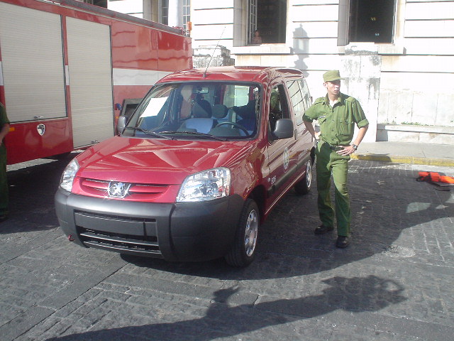 Peugeot Partner, Rapid Intervention, Havana, Cuba