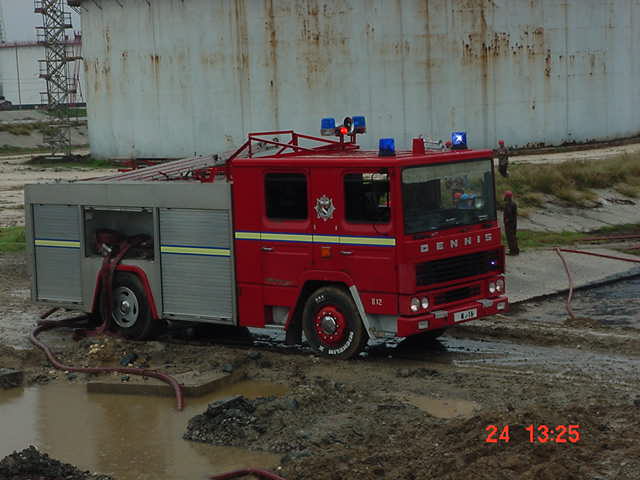 DENNIS Fire Engine, Havana, Cuba