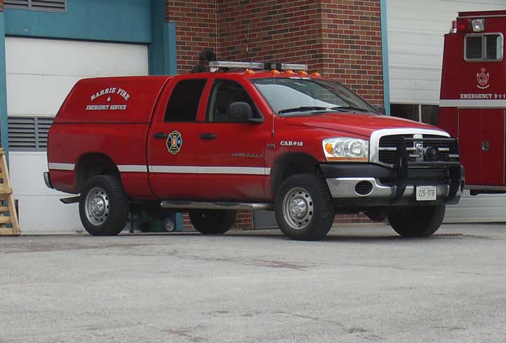 Barrie Fire Car-12 (Ontario Canada)