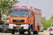 Israeli fire truck in action 