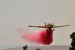 A firefighting plane in Israel