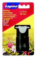 3.17 cm (1 1/4") Click-Fit with 3.8 cm (1.5") hose barb