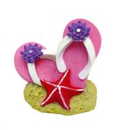 Blue Ribbon Beach Flip Flops (8 x 6 x 8cm)