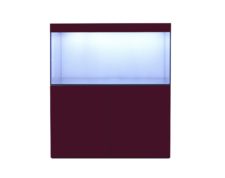 Ultra Gloss Plum Cabinet