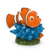Penn Plax Nemo on Coral Ornament - Small