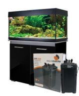 Black and Black/Grey Cabinet