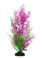 AquaManta Plastic Plant -Purple Ludwigia/Green Blyxa (30cm)