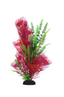 AquaManta Plastic Plant - Purple Hottonia/Green Fontinalis (30cm)