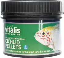 Vitalis Central/South American Cichlid Small Pellets (120g)