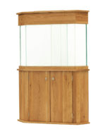 Aqua Oak 'Corner' Aquarium and Cabinet (AQ99CR)
