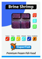 SuperFish Frozen Brine Shrimp