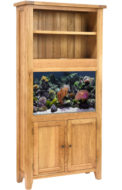 Aqua Oak 'Book Case' Aquarium and Cabinet (AQ96B)