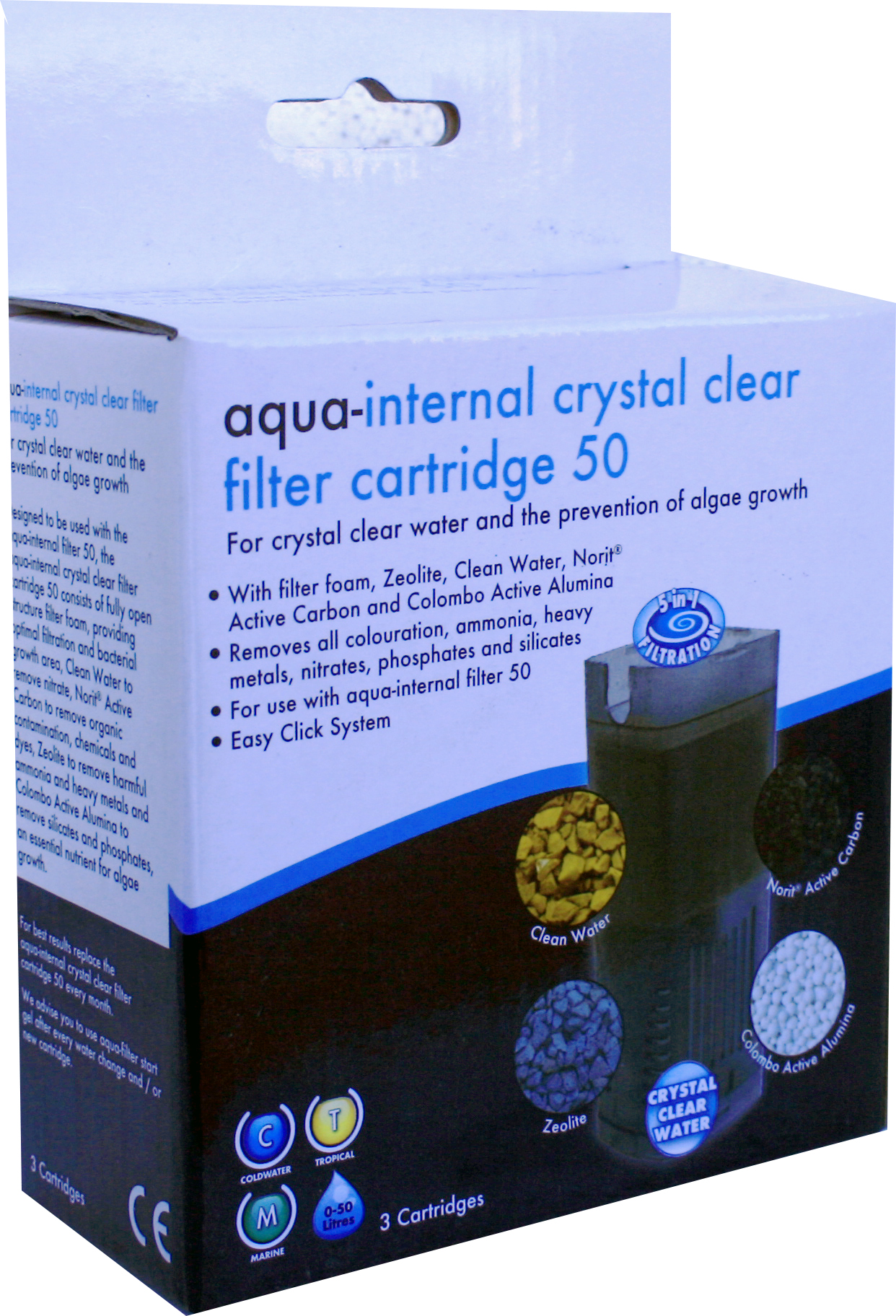 Aqua Range Aqua Internal Crystal Clear filter media Maidenhead Aquatics
