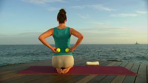 Pilates für den Rücken - Tennisball-Massage
